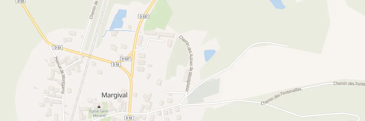 Plan du 16 Rue du Son à Margival