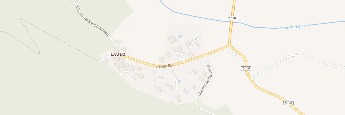 Plan du 6008 Laulo au Bosc