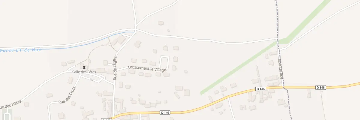 Plan du 8 Lot le Village à Noé