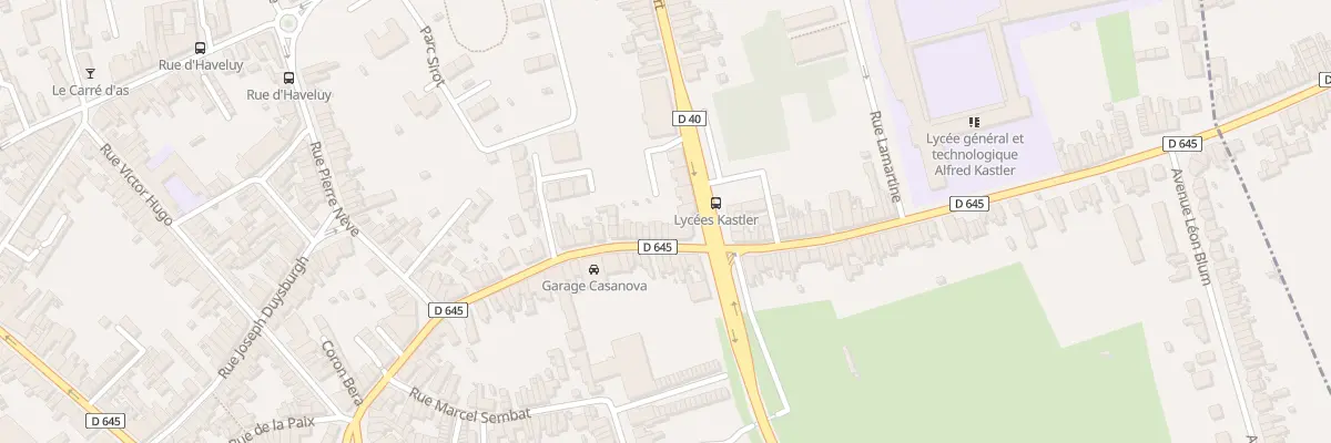 Plan du 65 Rue Paul Elie Casanova à Denain