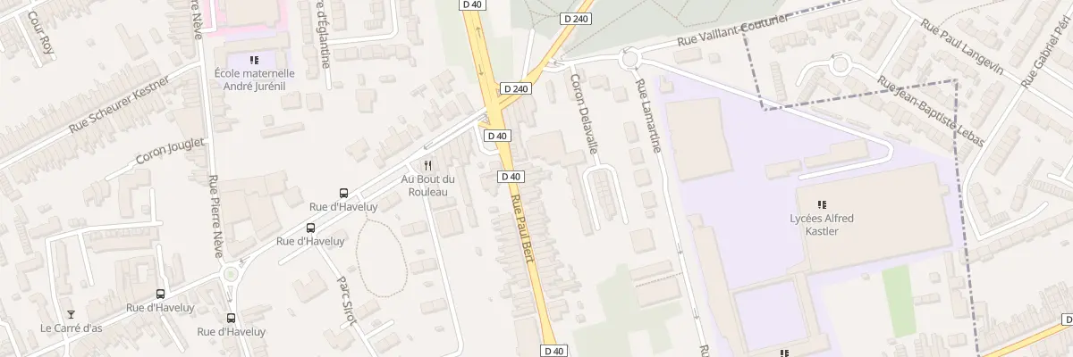 Plan du 1B Rue Paul Bert à Denain