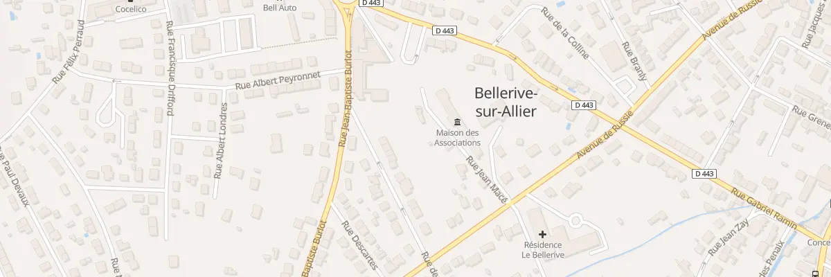 Plan du 42 Rue de Banville à Bellerive-sur-Allier
