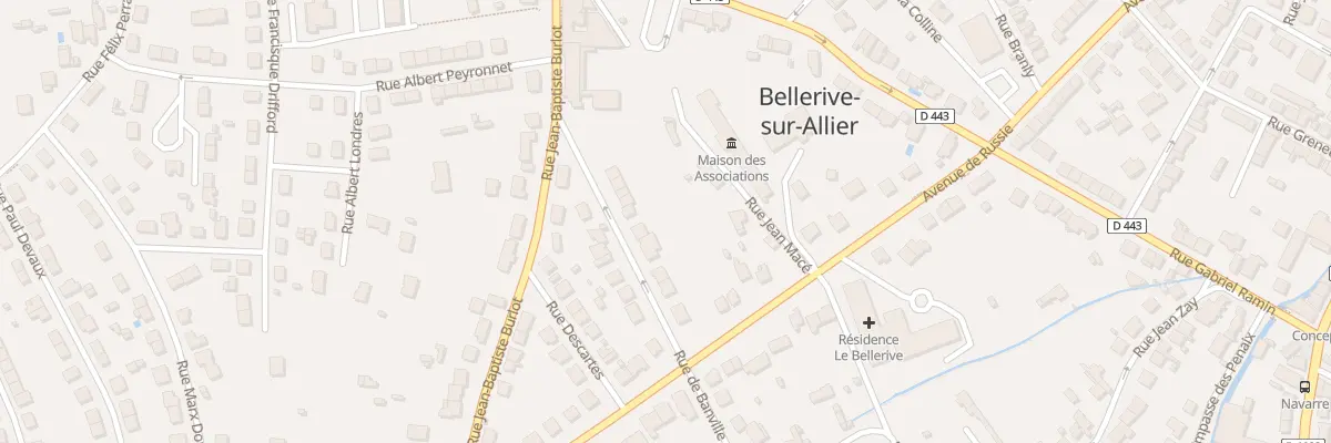 Plan du 29 Rue de Banville à Bellerive-sur-Allier