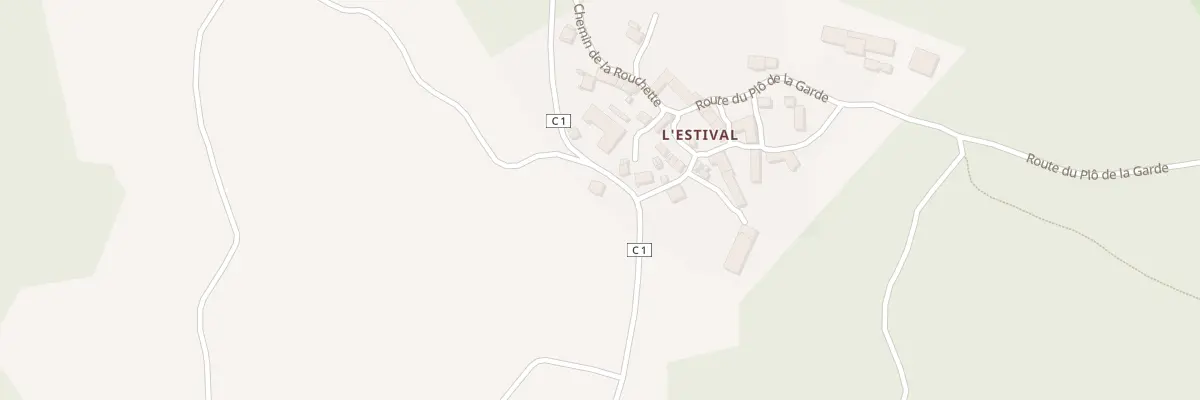 Plan du 5103 L’Estival à Lajo