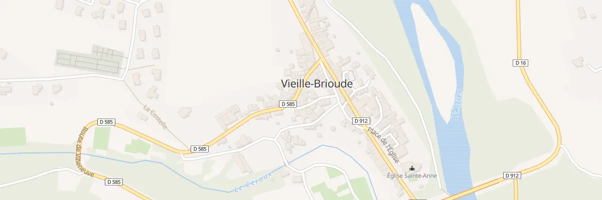 Plan du 17 Rte de Villeneuve à Vieille-Brioude
