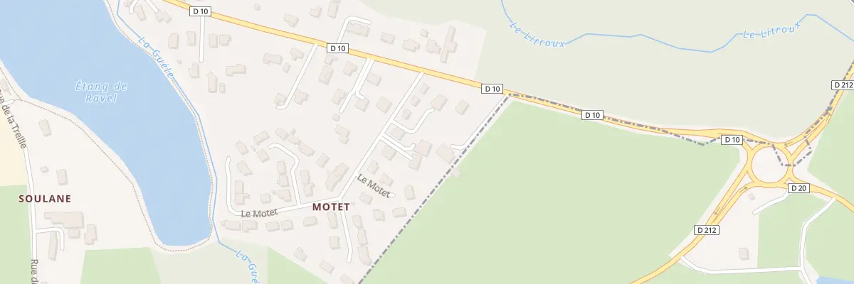 Plan du 6 Motet à Ravel