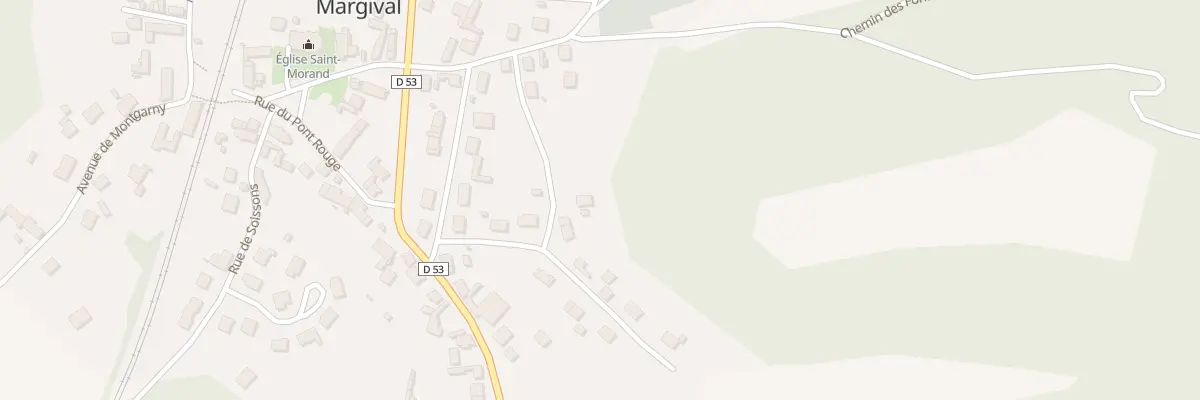 Plan du 6 Rue Jozet à Margival
