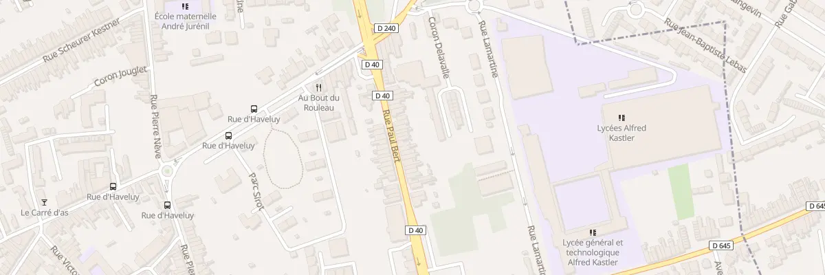 Plan du 15 Rue Paul Bert à Denain