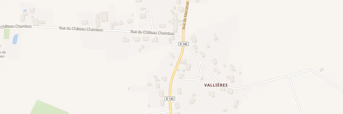 Plan du 108 Rue de Marcenat à Saint-Rémy-en-Rollat