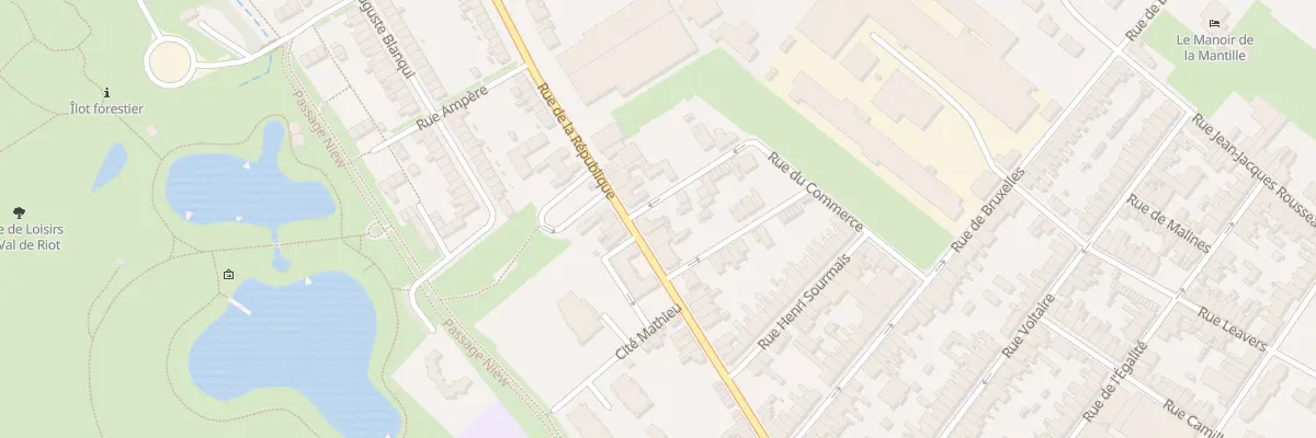 Plan du 124 Rue de la République à Caudry