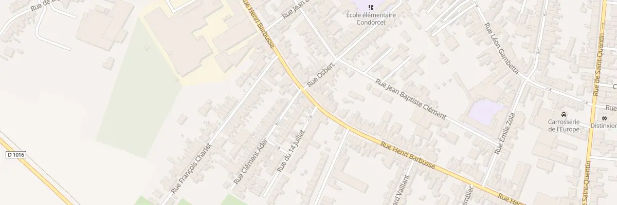 Plan du 107 Rue Henri Barbusse à Caudry