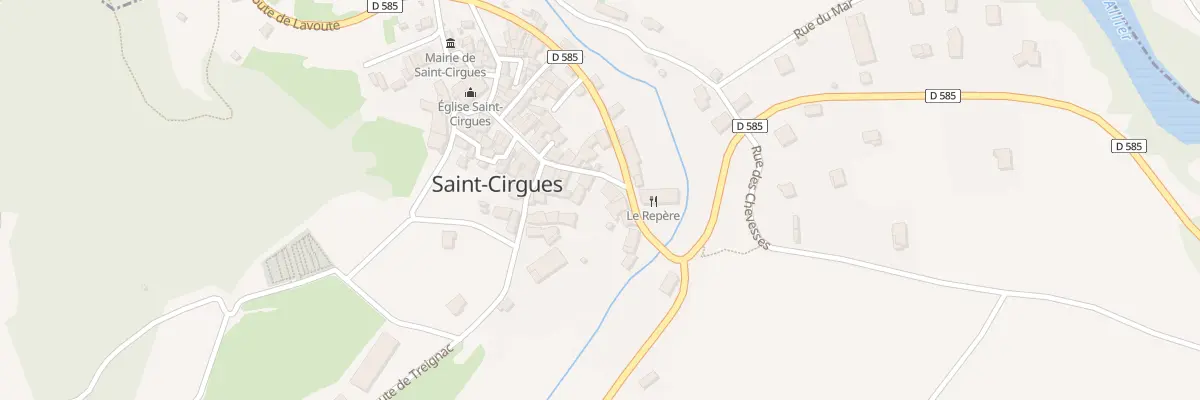 Plan du 5029 Le Bourg à Saint-Cirgues