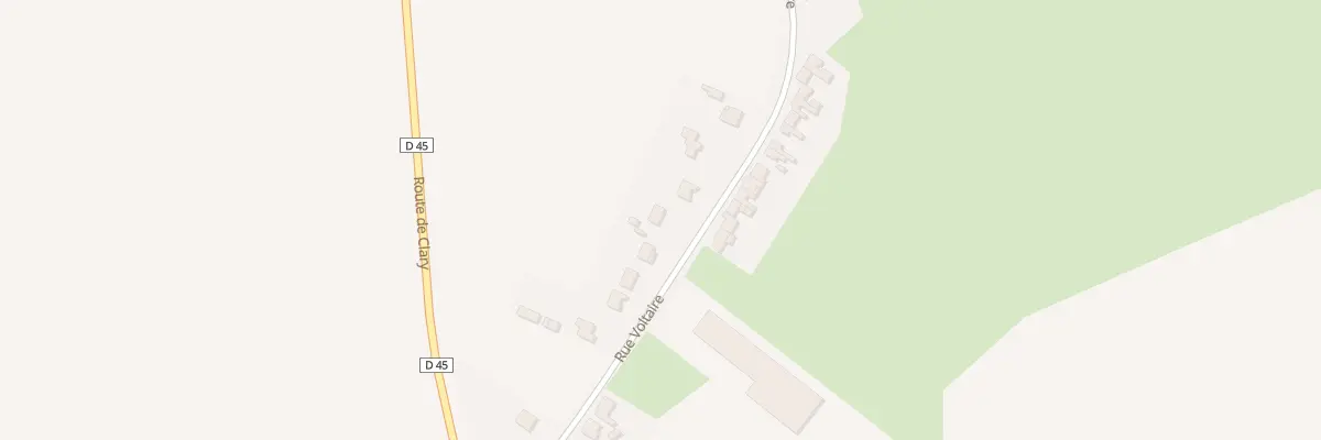Plan du 20 Rue Voltaire à Montigny-en-Cambrésis