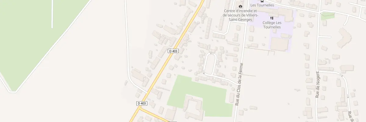 Plan du 53 Rue de Provins à Villiers-Saint-Georges