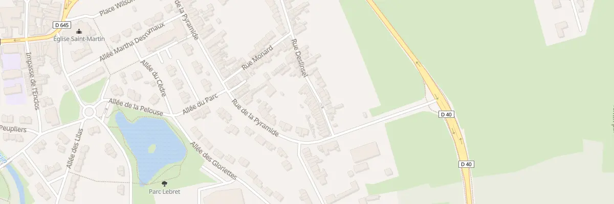 Plan du 258 Rue Deslinsel à Denain
