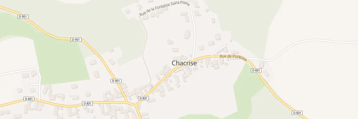 Plan du 17 Rue de Pontoise à Chacrise