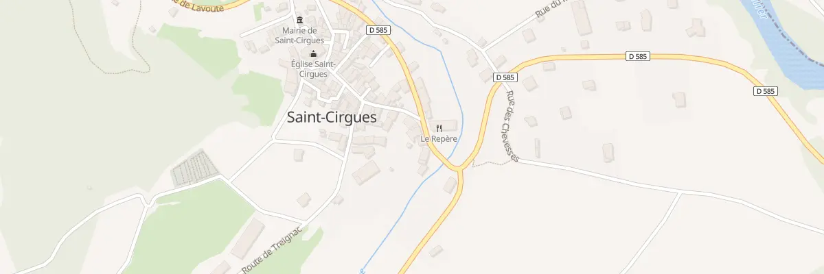 Plan du 5030 Le Bourg à Saint-Cirgues