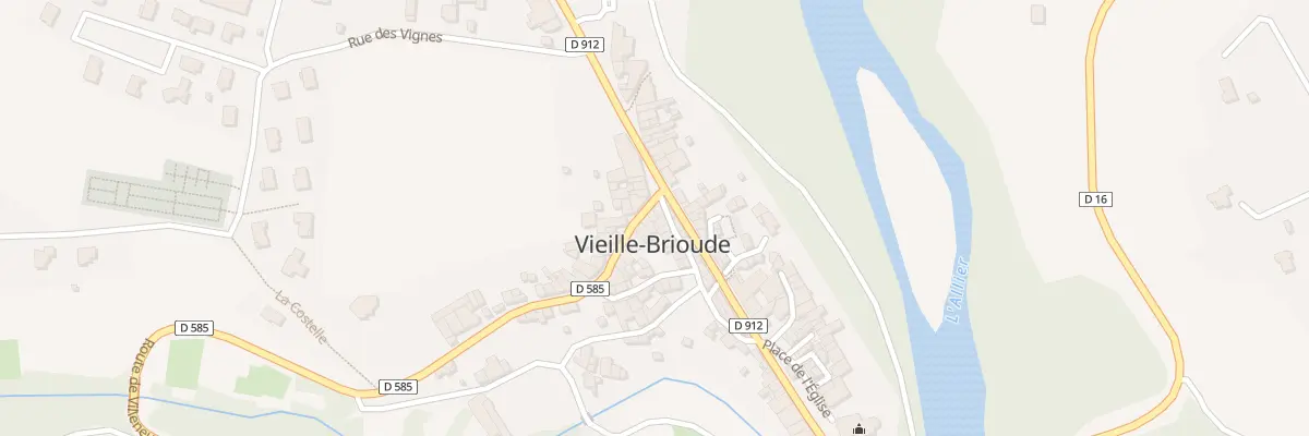 Plan du 3 Rte de Villeneuve à Vieille-Brioude