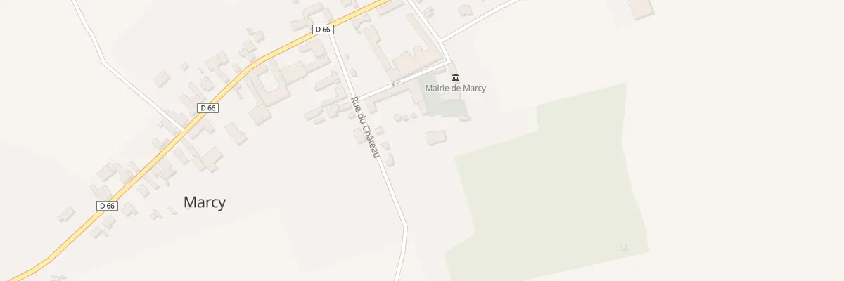 Plan du 7 Rue du Château à Marcy