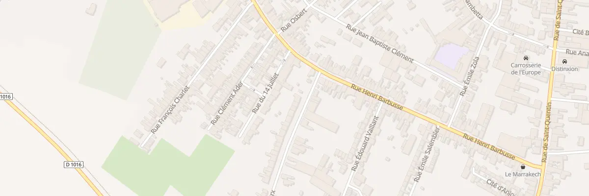 Plan du 4 Rue Karl Marx à Caudry