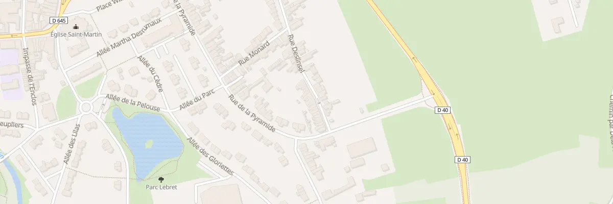 Plan du 266 Rue Deslinsel à Denain