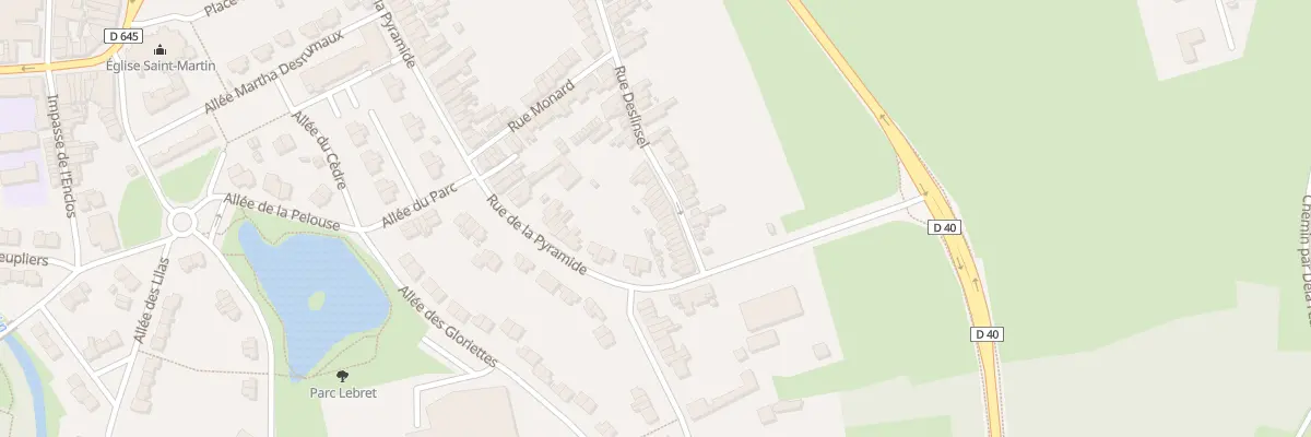 Plan du 274 Rue Deslinsel à Denain