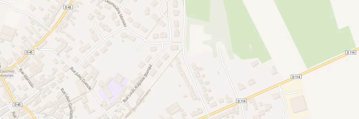 Plan du 21 Rue Joliot Curie à Villers-en-Cauchies