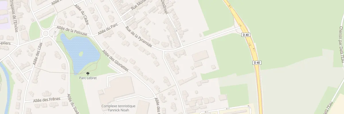 Plan du 395 Rue de la Pyramide à Denain