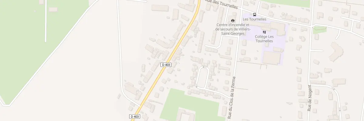 Plan du 49 Rue de Provins à Villiers-Saint-Georges