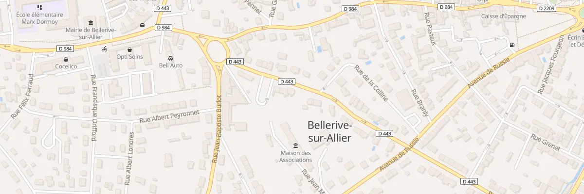 Plan du 46 Rue Gabriel Ramin à Bellerive-sur-Allier