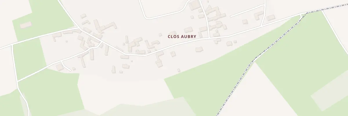 Plan du 32 Le Clos Aubry aux Bordes