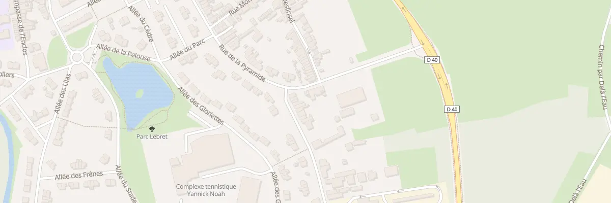Plan du 399 Rue de la Pyramide à Denain