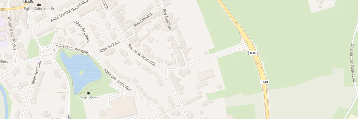 Plan du 304 Rue Deslinsel à Denain