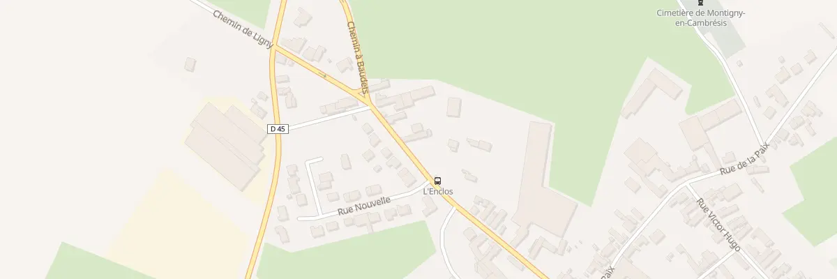 Plan du 38 Rue Jean Jaurès à Montigny-en-Cambrésis