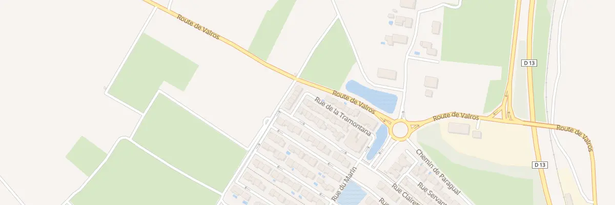 Plan du 23 Rue de la Tramontana à Saint-Thibéry