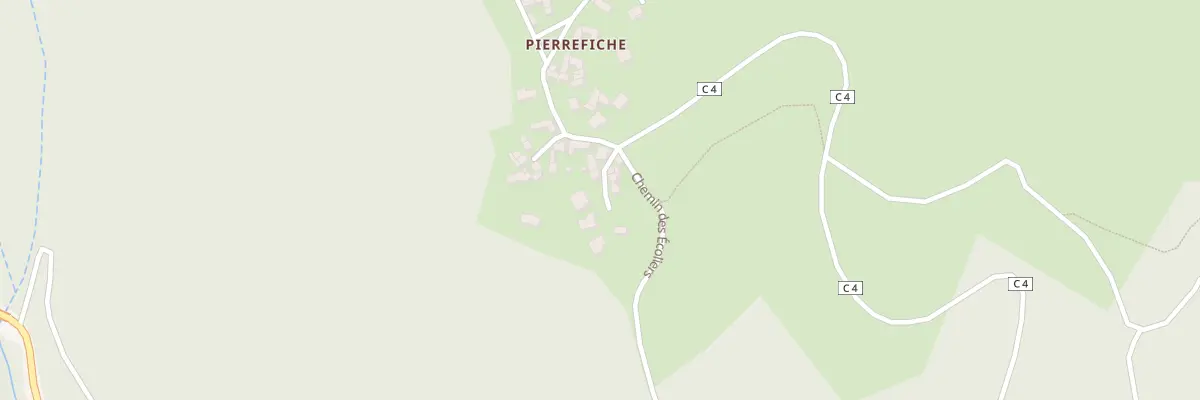 Plan du 33 Pierrefiche à Barjac