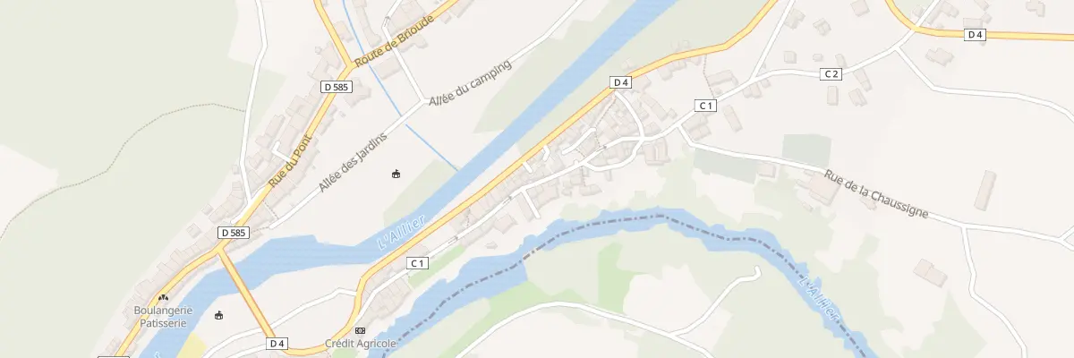 Plan du 5087 Le Bourg à Lavoûte-Chilhac