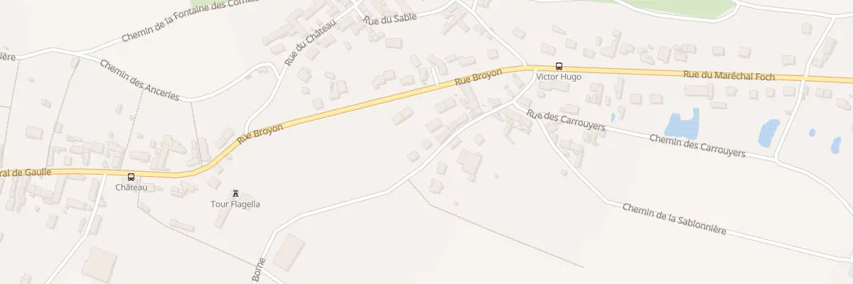 Plan du 10 Rue de la Vieille Croix à Bucy-le-Long