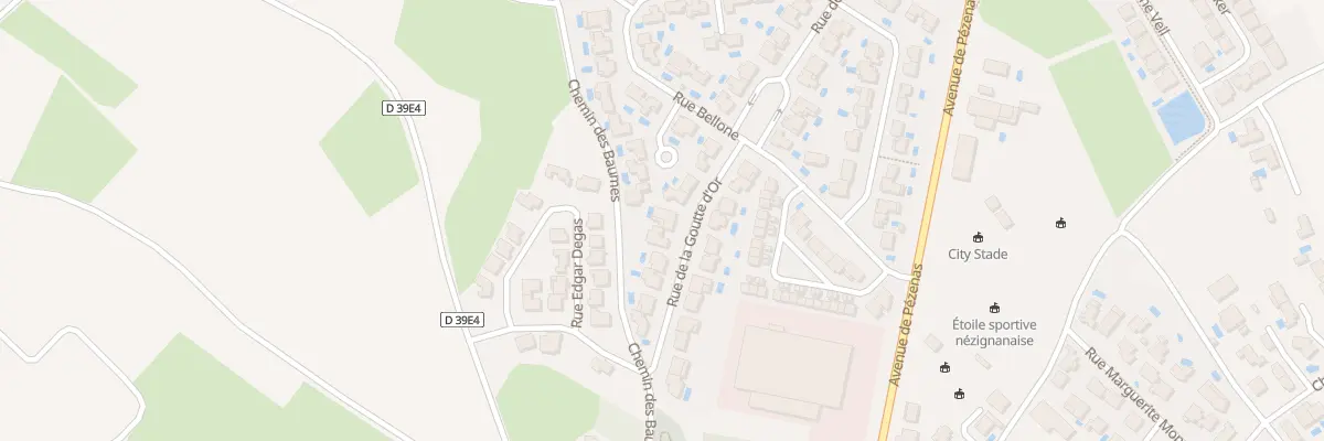 Plan du 67 Zac Domaine La Figueraie à Nézignan-l’Évêque