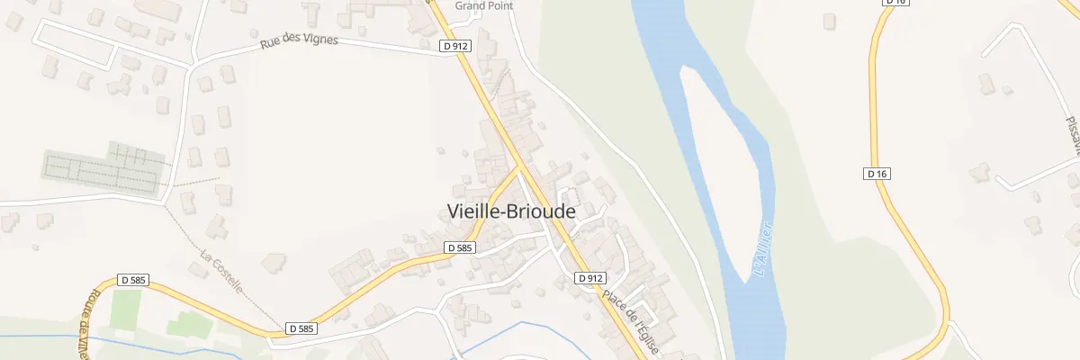 Plan du 5050 Av du Pont à Vieille-Brioude