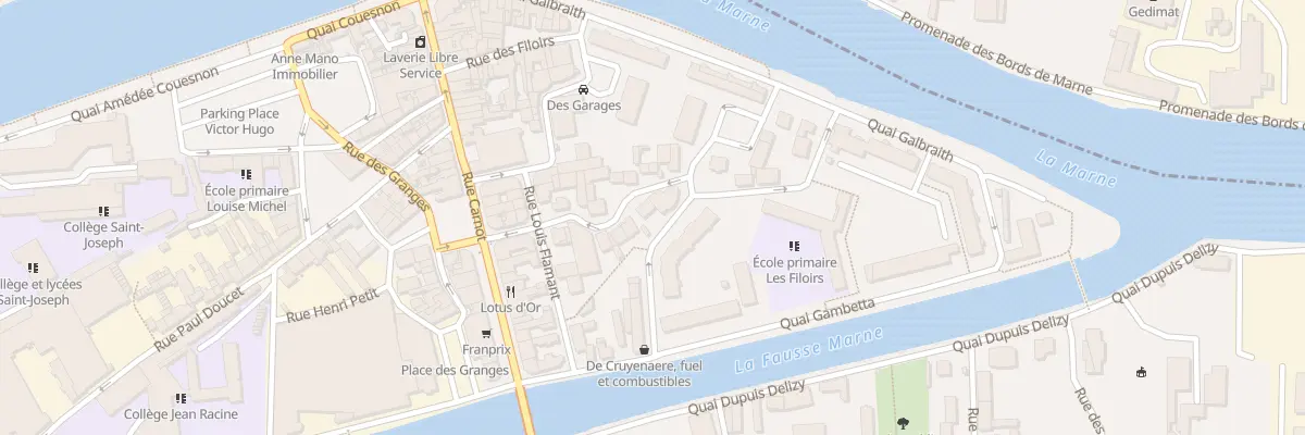 Plan du 17 Rue Emile Morlot à Château-Thierry