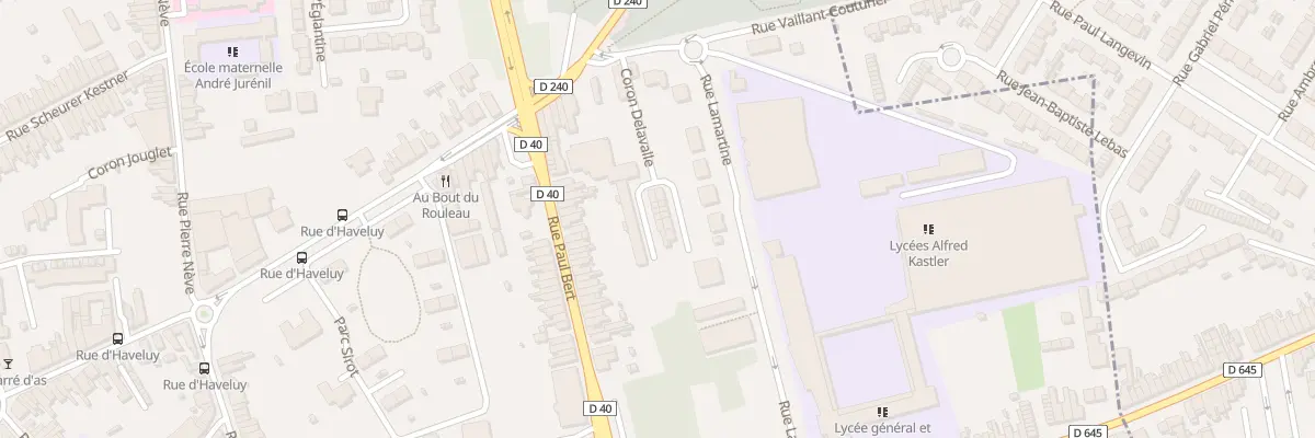 Plan du 10 Rue M Leclerc 150 C Delavalle à Denain