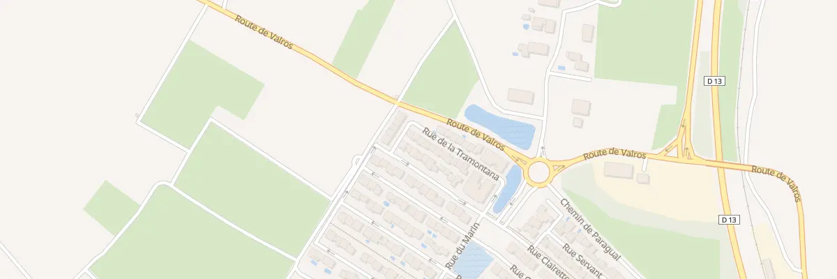 Plan du 21 Rue de la Tramontana à Saint-Thibéry