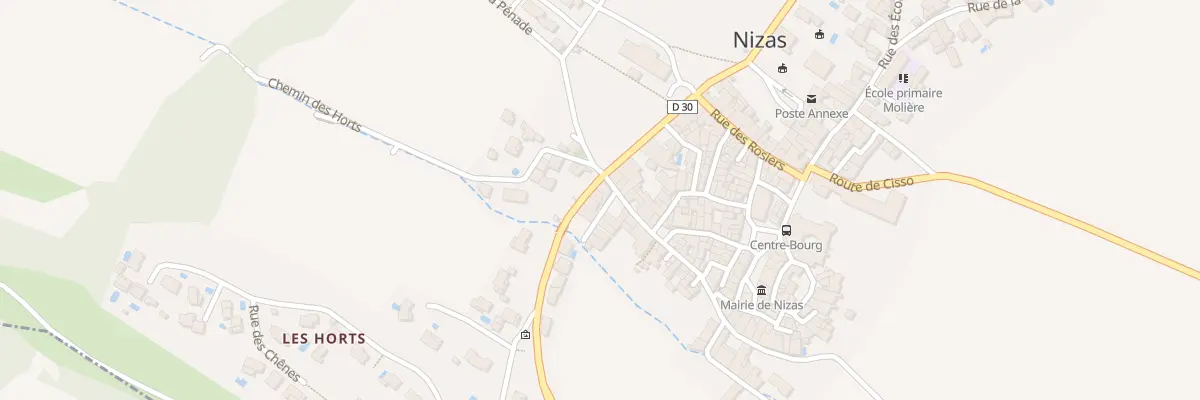 Plan du 15 Rte du Causse à Nizas