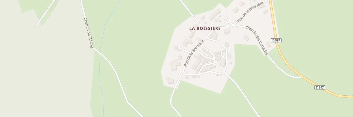 Plan du 5210 La Boissiere à Égliseneuve-près-Billom