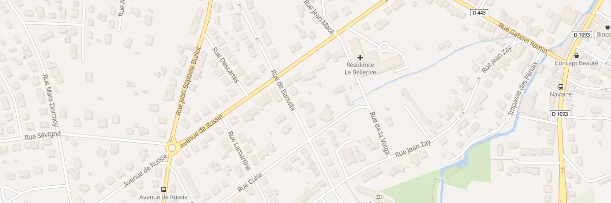 Plan du 13 Rue de Banville à Bellerive-sur-Allier