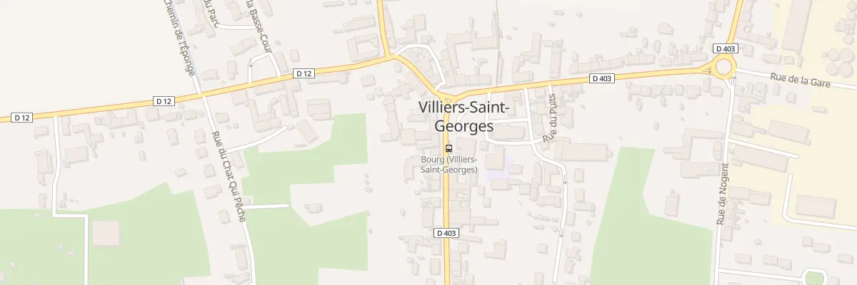 Plan du 10 Rue de Provins à Villiers-Saint-Georges
