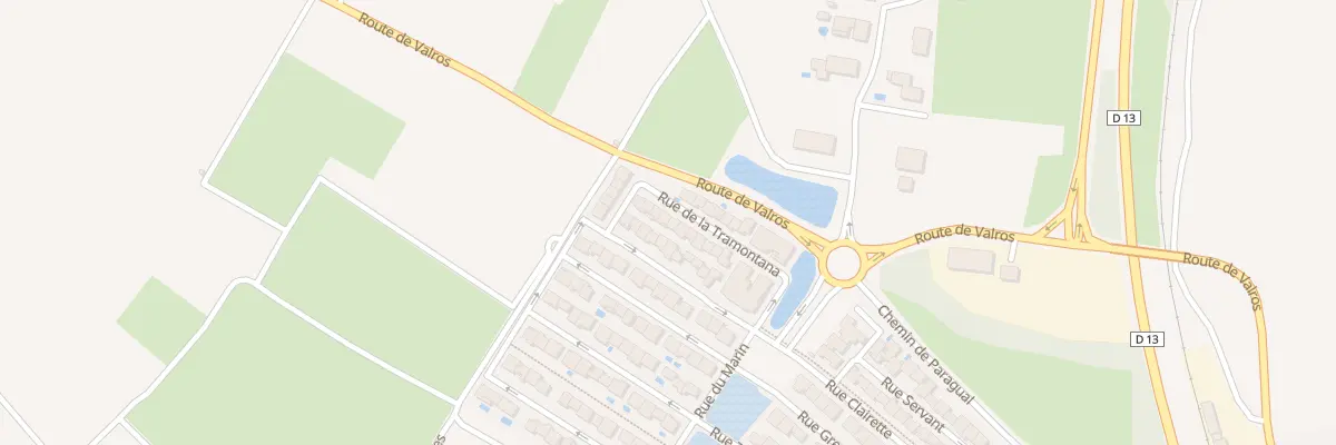 Plan du 17 Rue de la Tramontana à Saint-Thibéry
