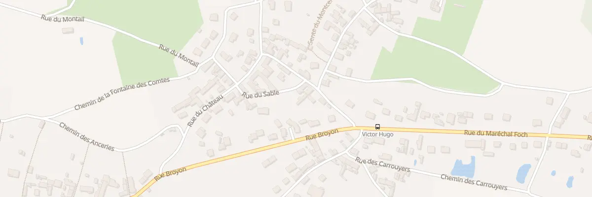 Plan du 4 Rue du Sable à Bucy-le-Long