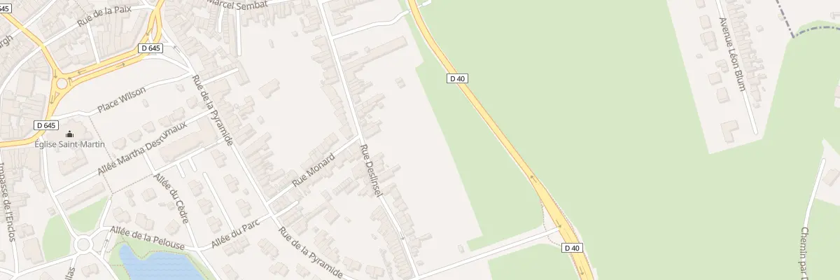 Plan du 195 Rue Deslinsel à Denain